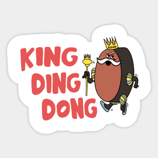 King Ding Dong Sticker